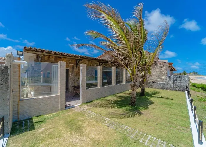 Casa A Beira Mar, Praia De Tabatinga Rn.